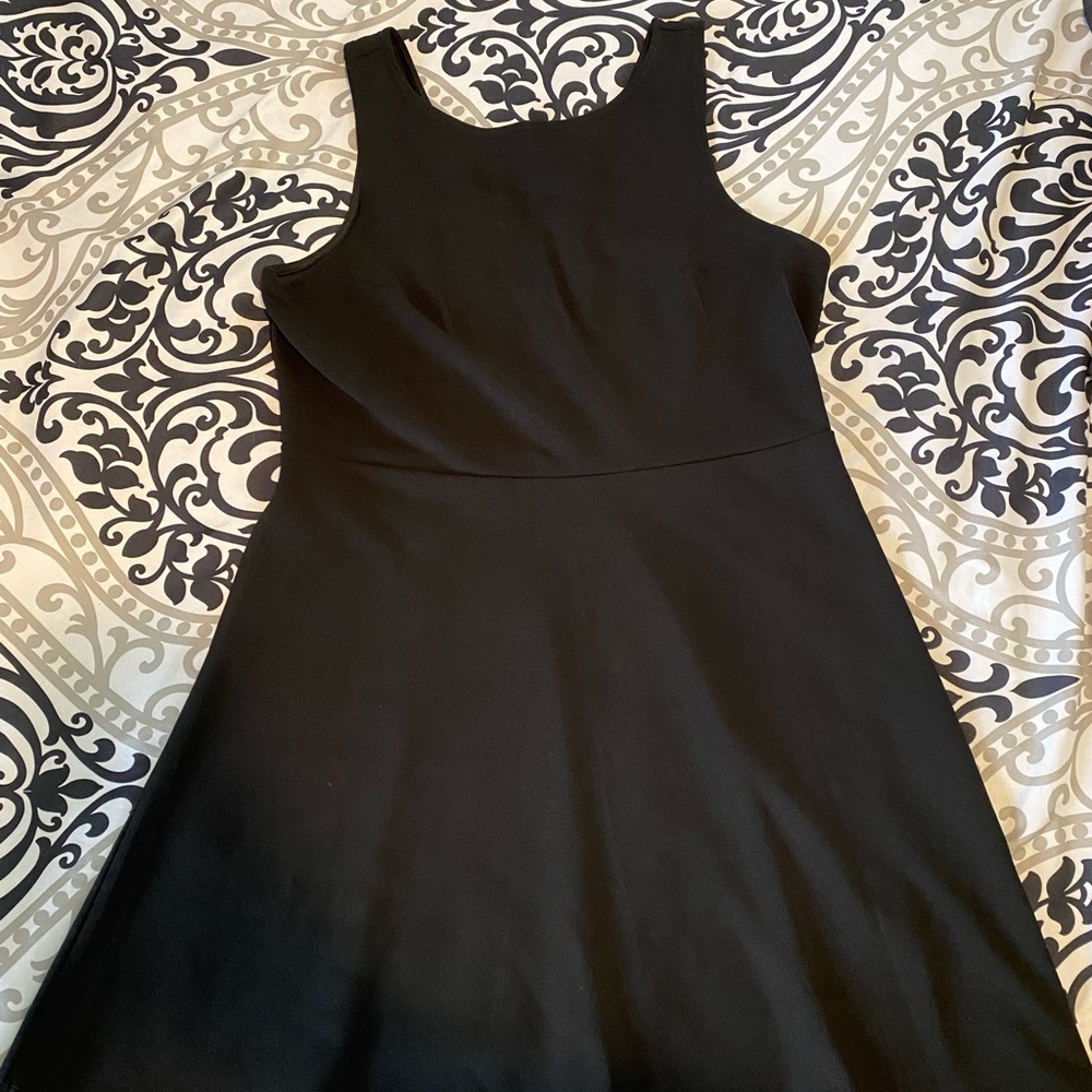 Express L Black Mid-Length Dress